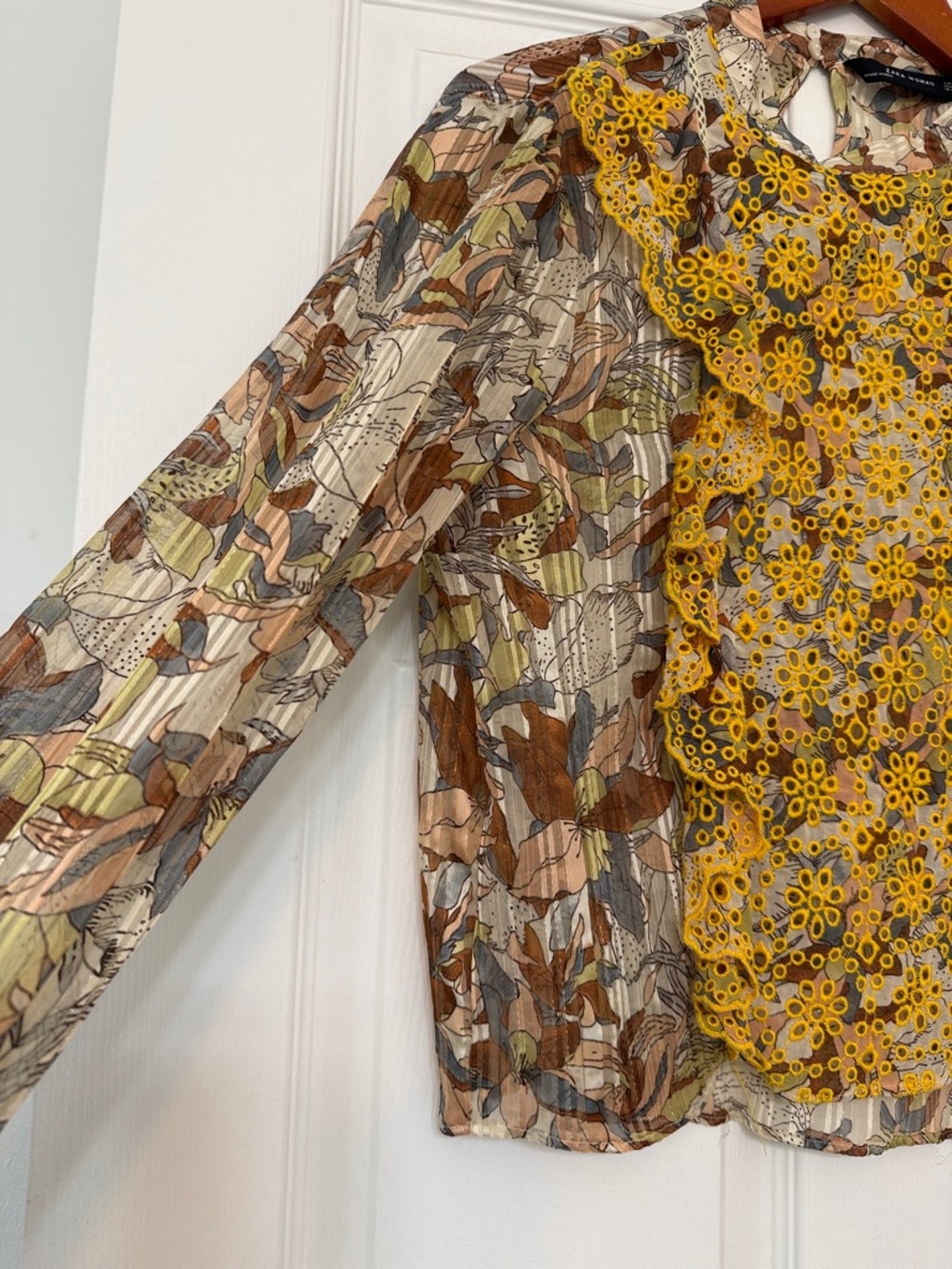 Zara Ruffle Blouse - Picture 5 of 10